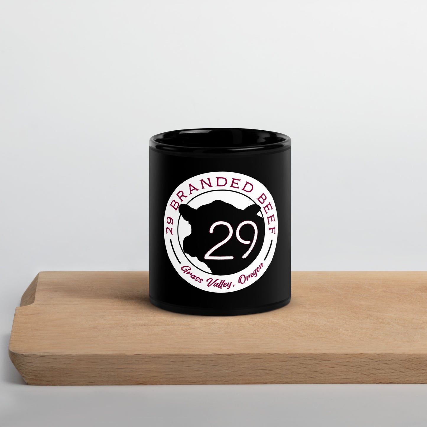 Black Glossy Mug