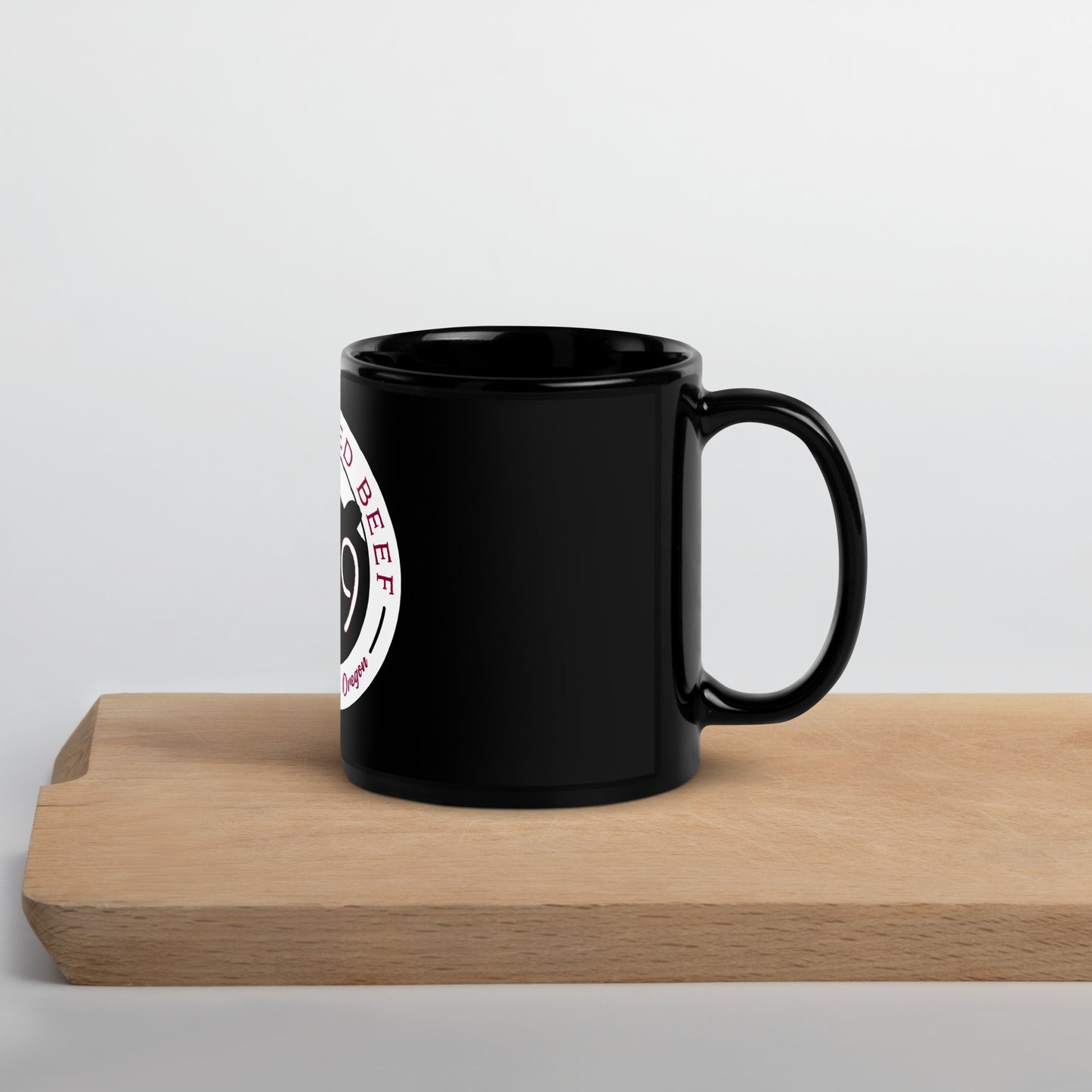 Black Glossy Mug