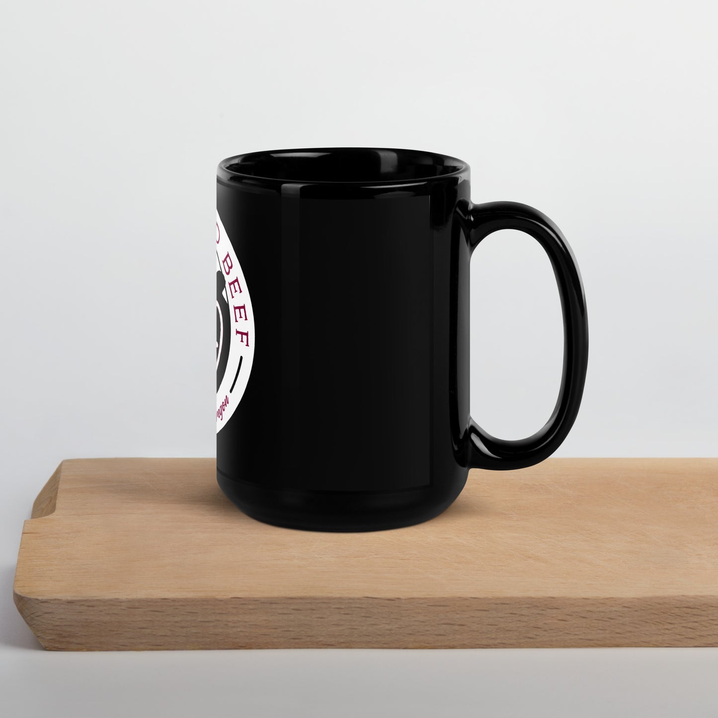Black Glossy Mug