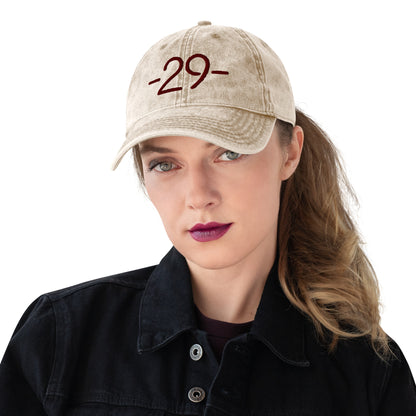 Vintage Cotton Twill Cap